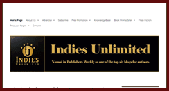 Desktop Screenshot of indiesunlimited.com